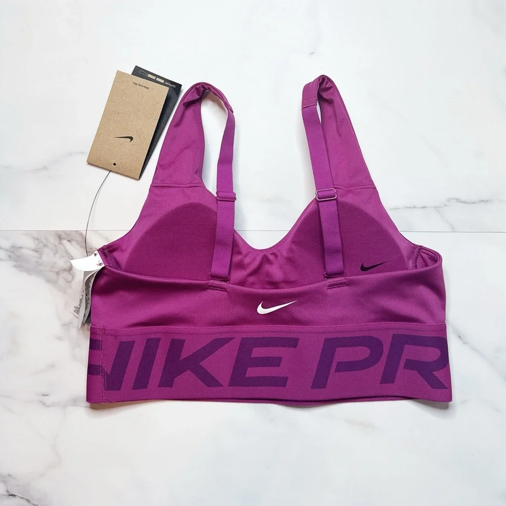 NWT Nike Pro Indy Plunge Sports Bra - Picture 4 of 5